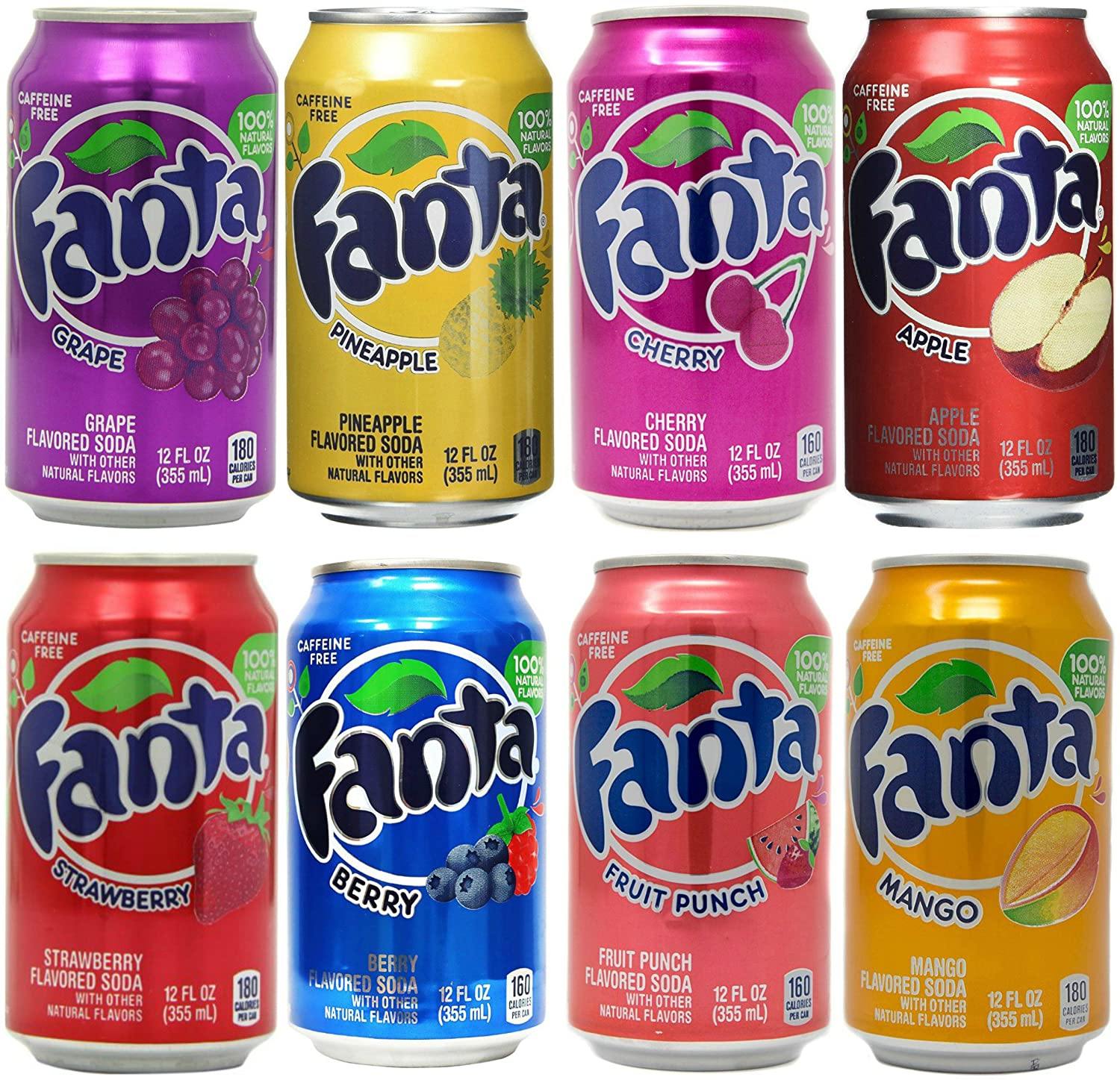 Fanta Sodas