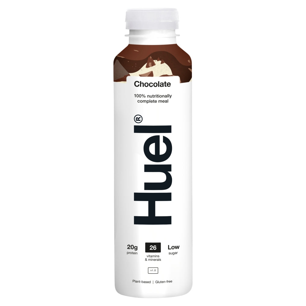 Huel Chocolate Flavour RTD Complete Meal 500ml - 8 Count