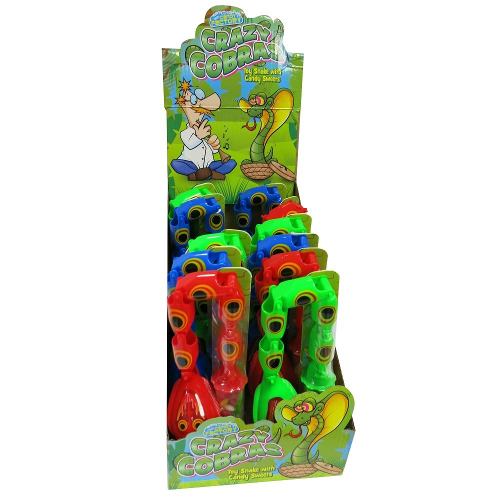 Crazy Candy Factory Crazy Cobras - 12 Count