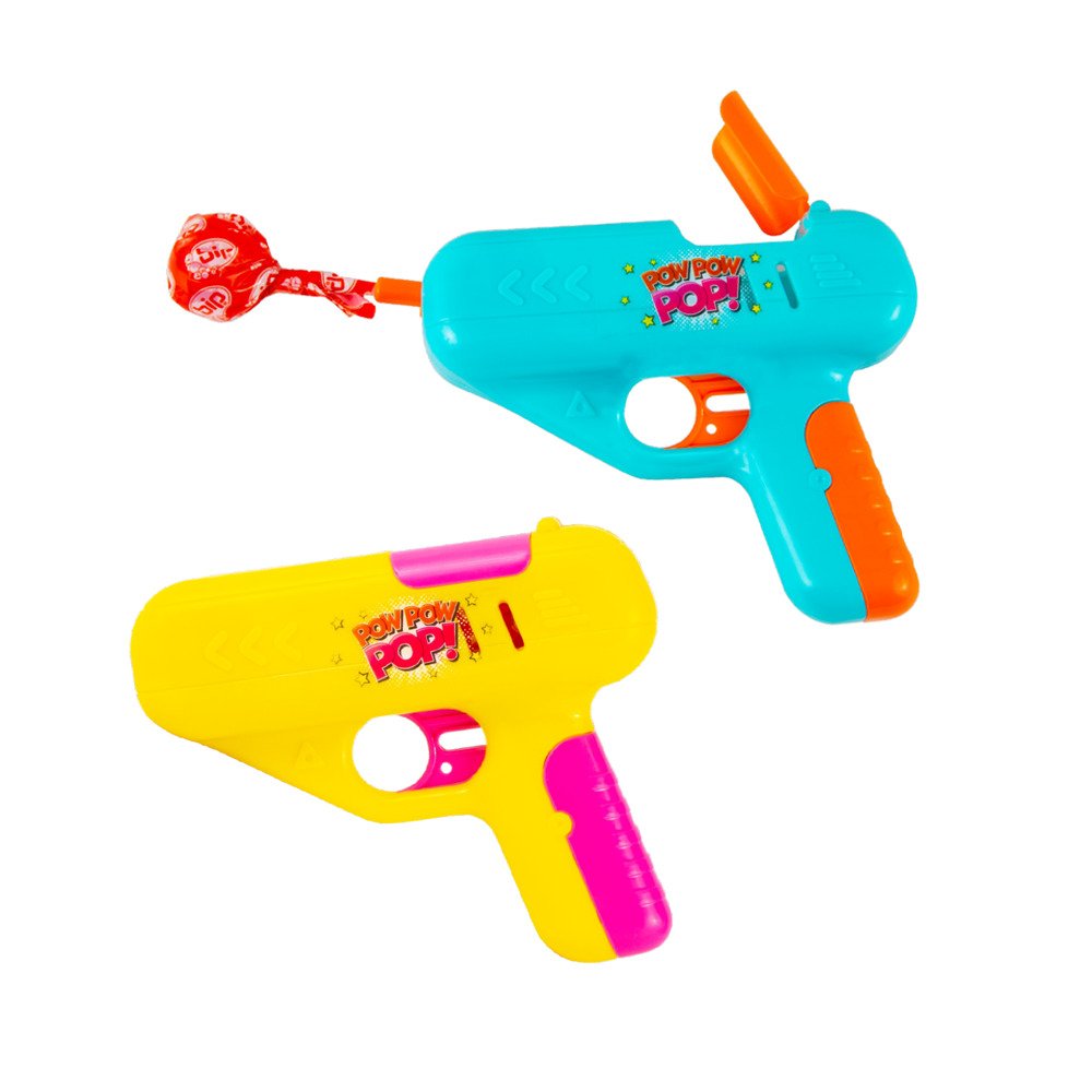 Kidsmania Pow Pow Gun Candy Pop - 12 Count