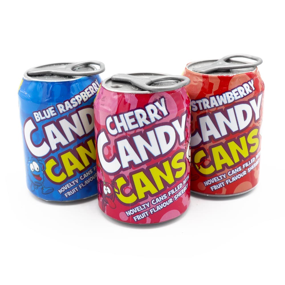 Crazy Candy Factory Candy Cans - 36 Count