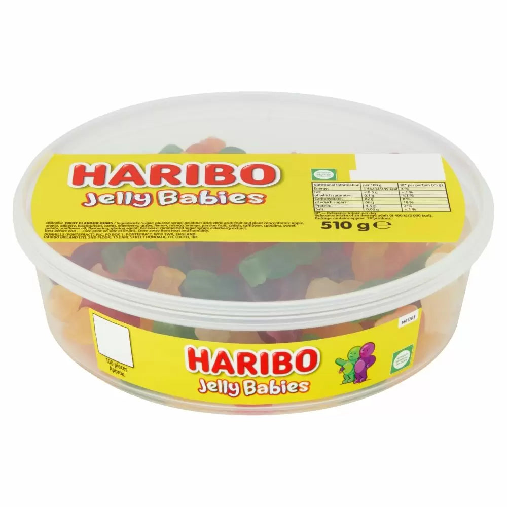 Haribo Jelly Babies 510g - 100 Count