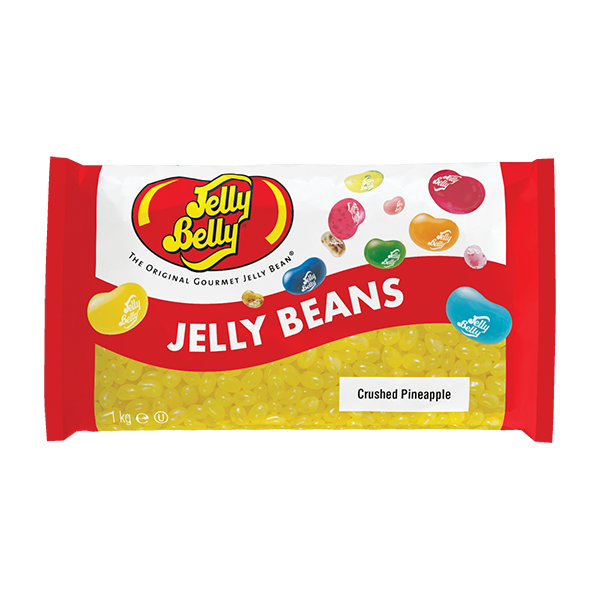 Jelly Belly Crushed Pineapple Jelly Beans - 1kg