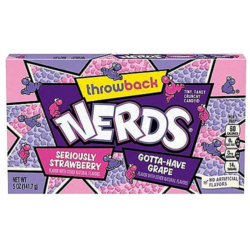 Nerds Strawberry & Grape Theatre Box - 12 Count