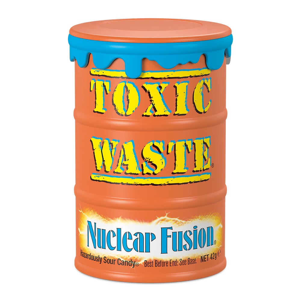 Toxic Waste Nuclear Fusion Drums - 12 Count