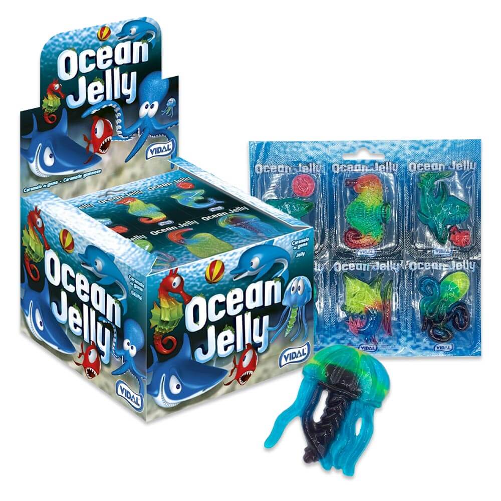 Vidal Ocean Jelly - 66 Count