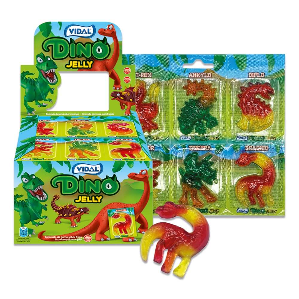 Vidal Jelly Dino - 66 Count