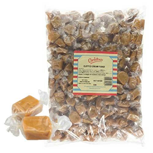 Bristows Wrapped Clotted Cream Fudge - 3kg