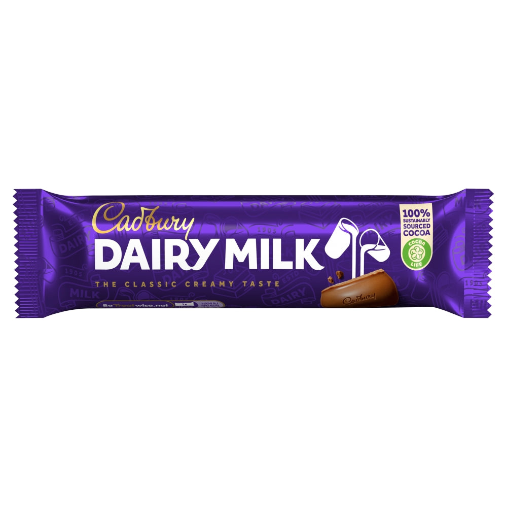 Cadbury Dairy Milk Chocolate Bar - 48 Count