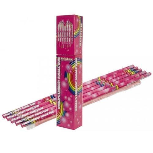 PMS Jumbo 80cm Bubble Gum Stick - 48 Count