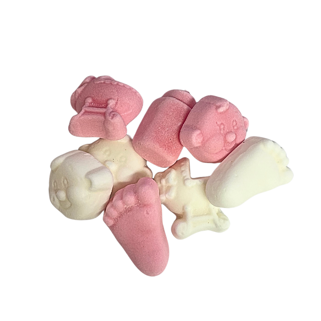 Candycrave Baby Pink & White Foam Mix - 1kg