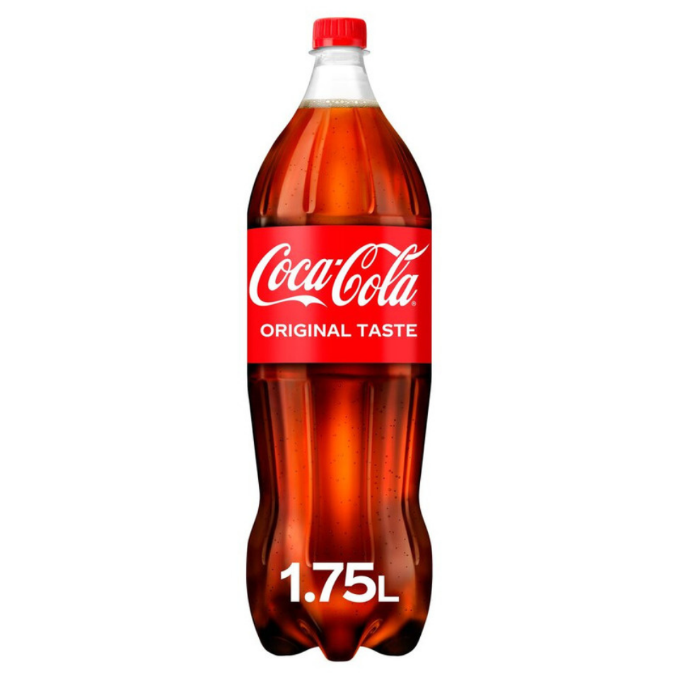 Coca Cola Original Taste 1.75L Bottle - 6 Count
