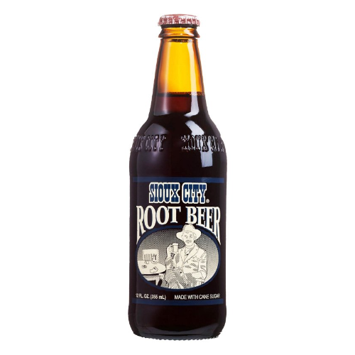 Sioux City Root Beer 330ml Bottles  - 12 Count