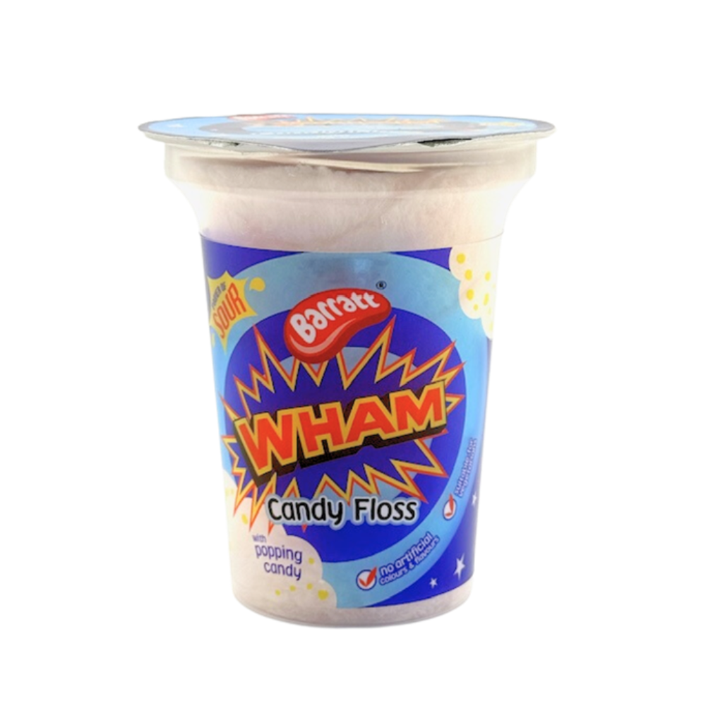 Barratt Wham Candy Floss Cups 20g - 12 Count