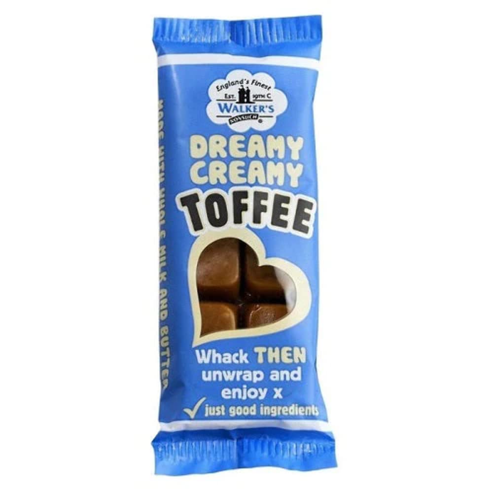 Walkers Original Dreamy Creamy Toffee - 24 x 50g