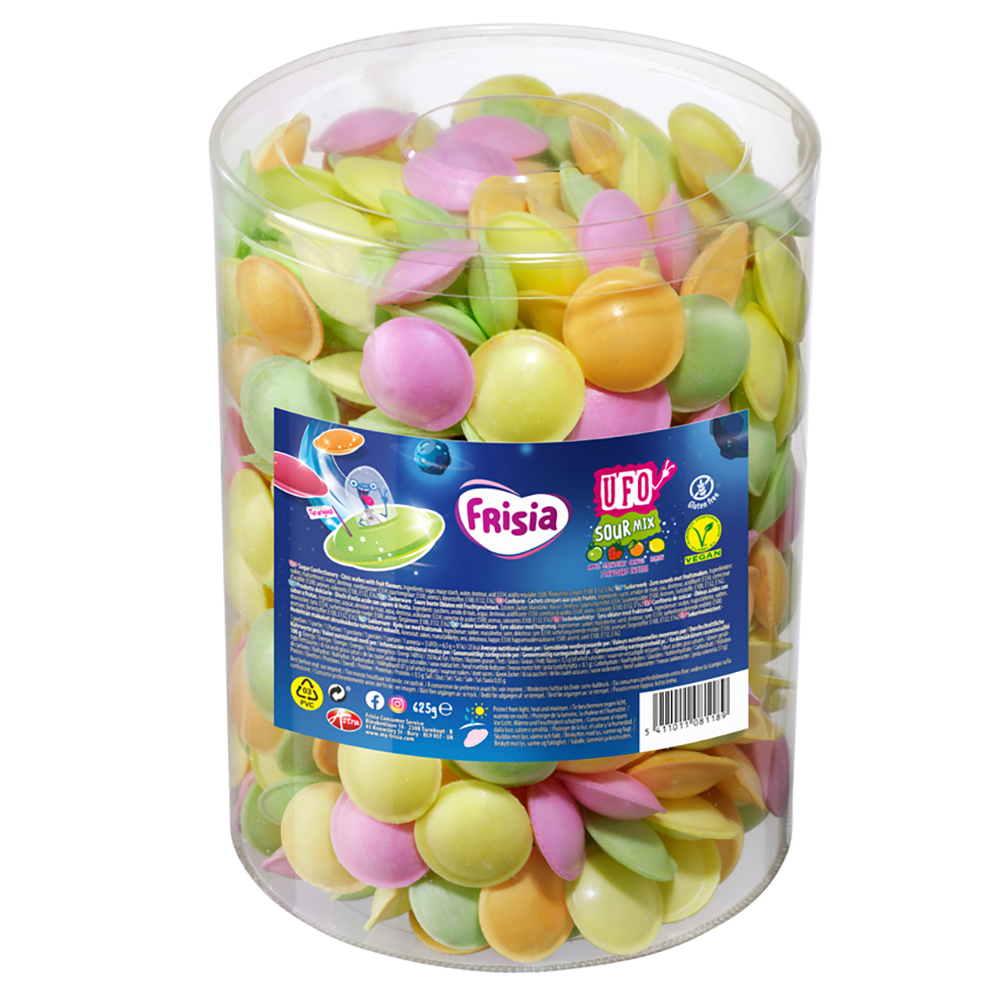 Frisia Flying Saucers Drum 625g - 500 Count