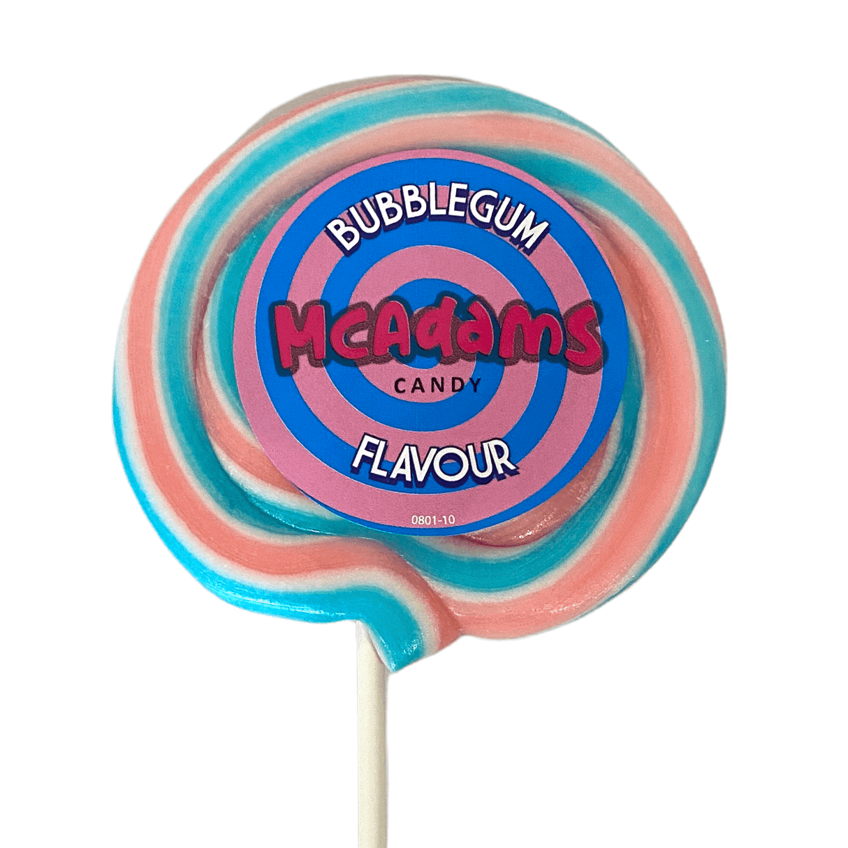 McAdams Bubblegum Wheel Lollipops - 30 Count