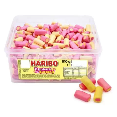 Haribo Rhubarb & Custard - 300 Count