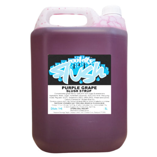 Cool City 5l Purple Grape Slush Syrup