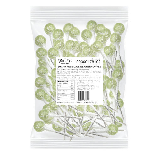 Pimlico Sugar Free Apple Lollipops - 1kg