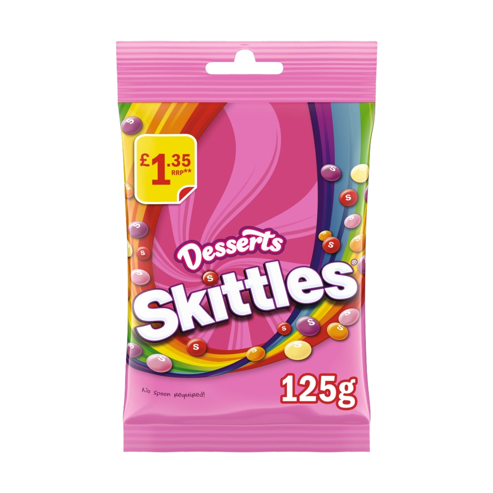 Skittles Desserts 109g Bag PMP £1.35 - 14 Count