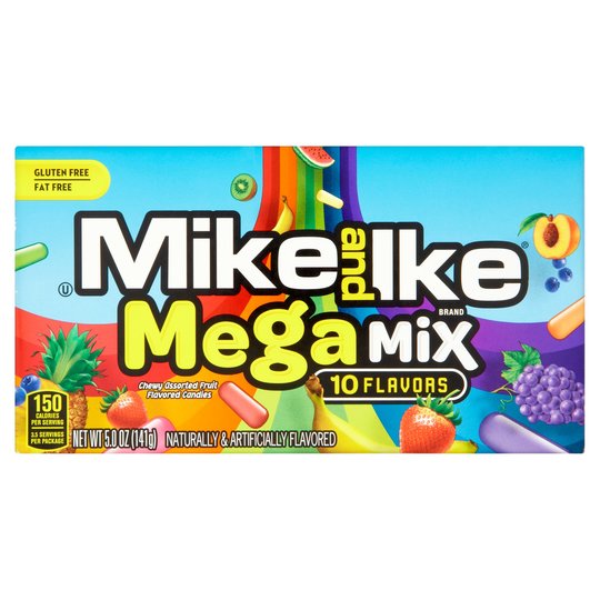 Mike & Ike Mega Mix - 12 Count