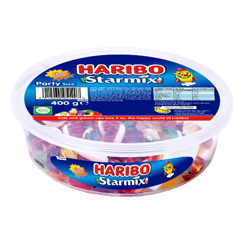 Haribo Starmix Party Size Drum - 400g