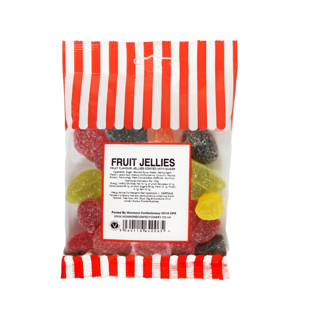 Pre-Packed Fruit Jellies 140g - 24 Count