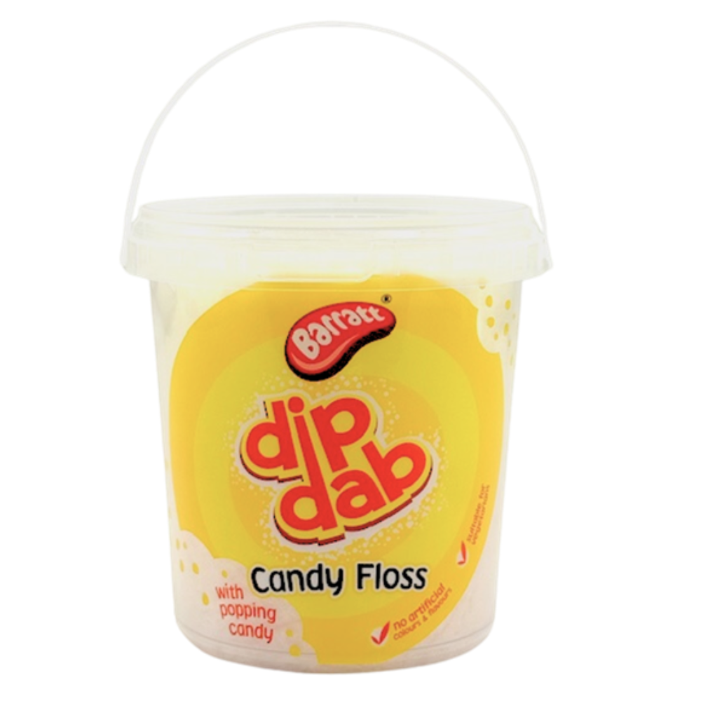 Barratt Dip Dab Candy Floss Tub 50g - 6 Count