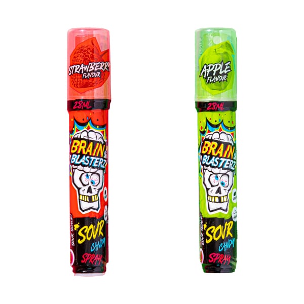 Brain Blasterz Sour Spray Candy - 18 Count