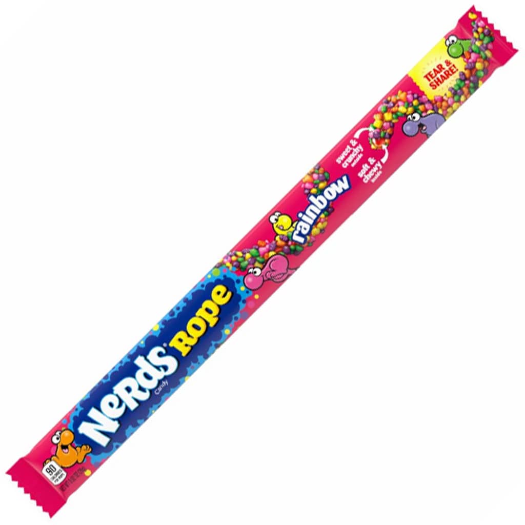 Nerds Rainbow Ropes - 24 Count