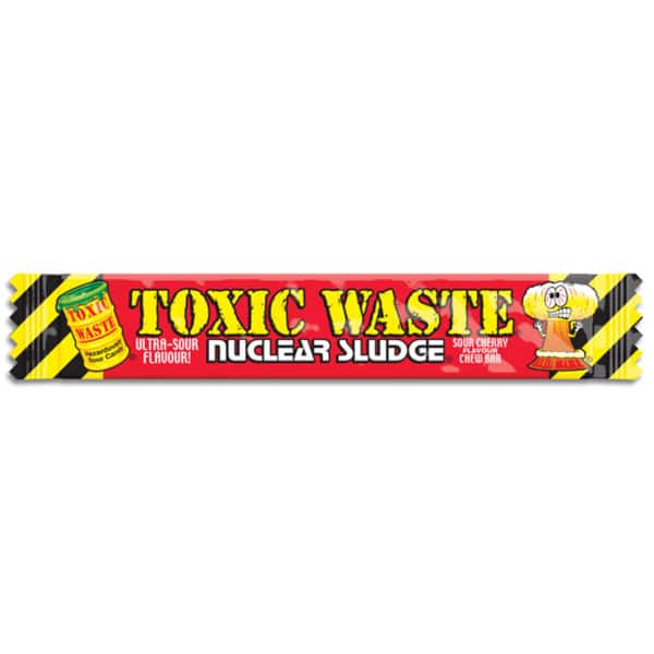 Toxic Waste Cherry Chew Bars - 50 Count