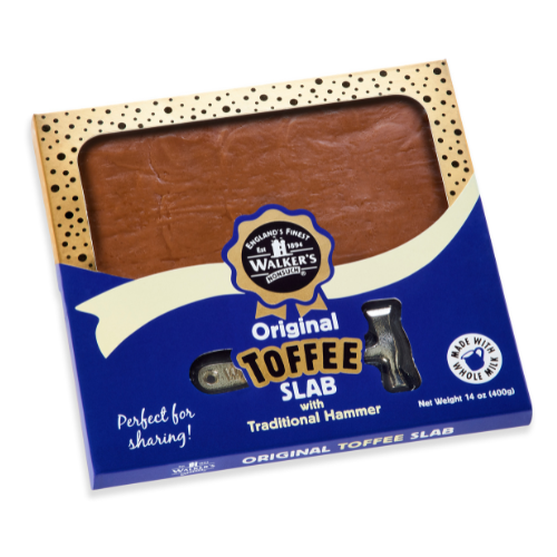 Walkers Original Creamy Toffee Slab - 400g