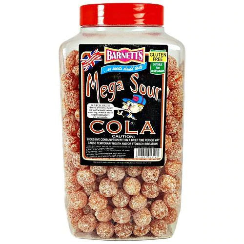 Barnett's Mega Sour Cola - 3kg