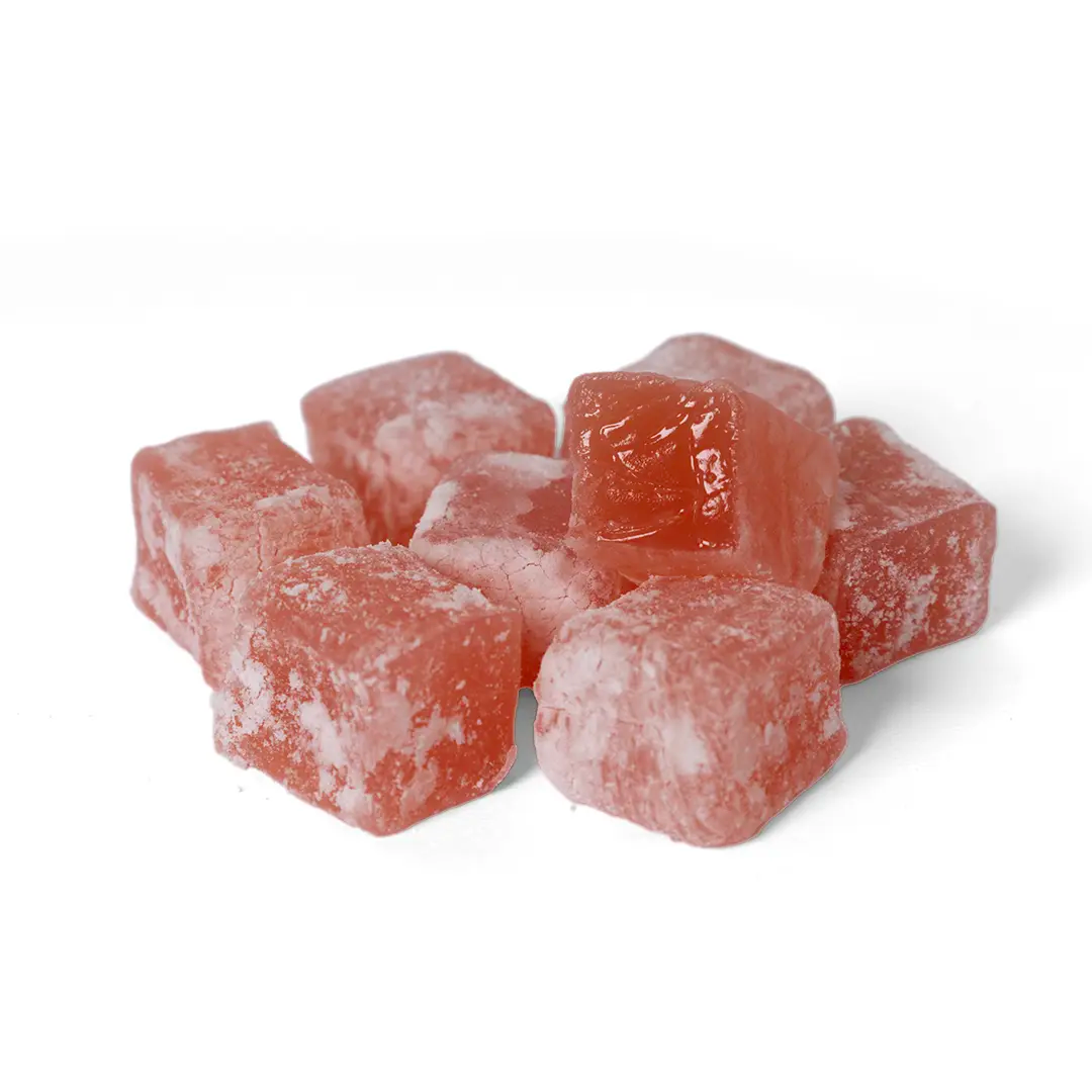 SweetBizz Rose Flavoured Turkish Delight 300g - 6 Count