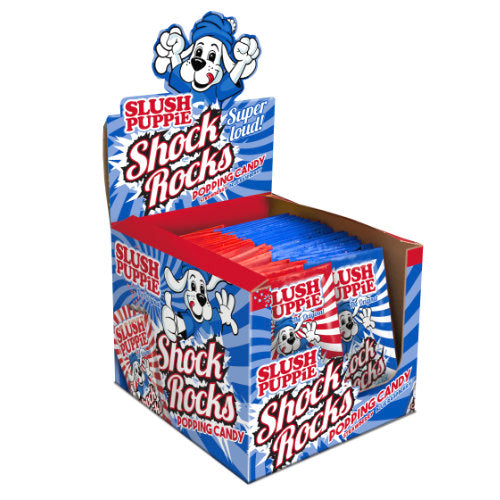 Slush Puppie Shock Rocks Popping Candy - 50 Count