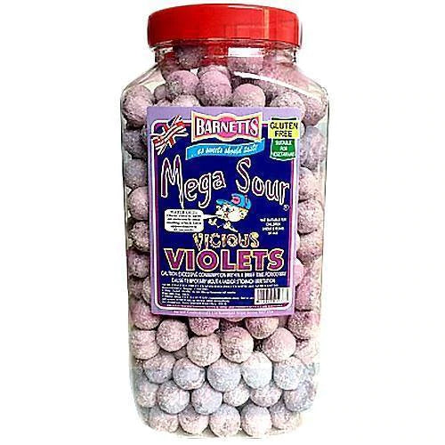 Barnett's Mega Sour Violets - 3kg