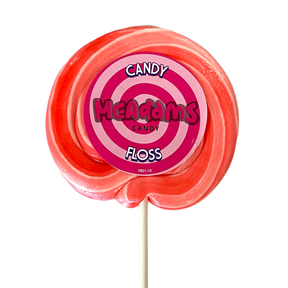 McAdams Candy Floss Wheel Lollipops - 30 Count