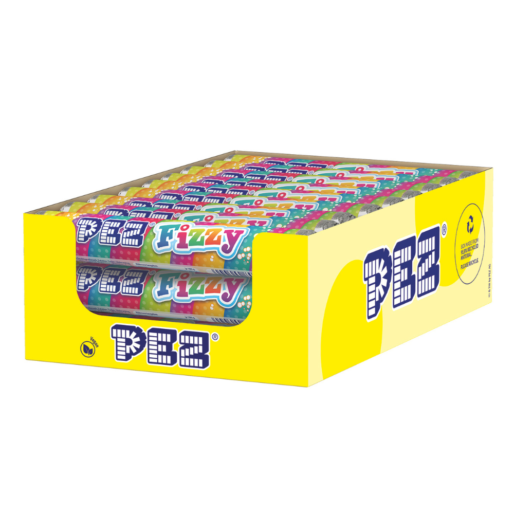 Pez Giant Fizzy Rolls 42g - 30 Count