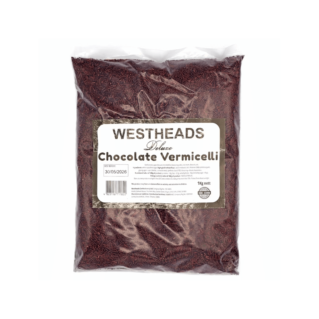 Westheads Chocolate Vermicelli - 1kg