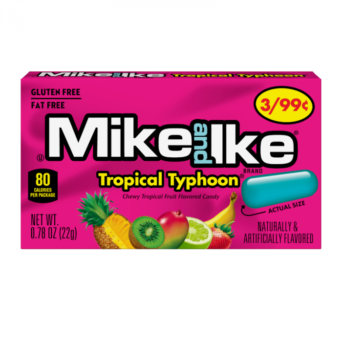 Mike & Ike Tropical Typhoon - 12 Count