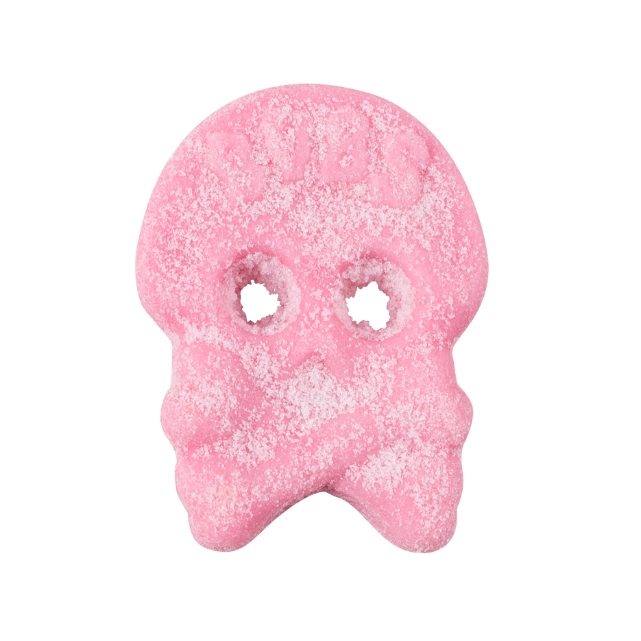 Bubs Vegan Foam Raspberry Skulls - 2.6kg