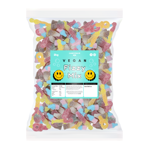 Candycrave Vegan Fizzy Mix - 2kg