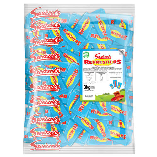 Swizzels Refreshers Chews - 3kg