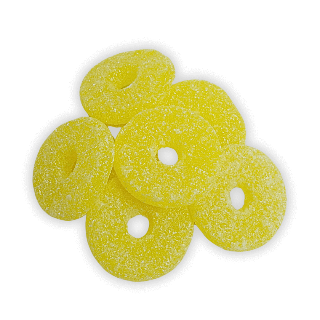 Candycrave Vegan Fizzy Pineapple Slices - 2kg