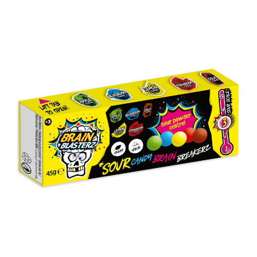 Brain Blasterz Sour Candy Breakers - 14 Count