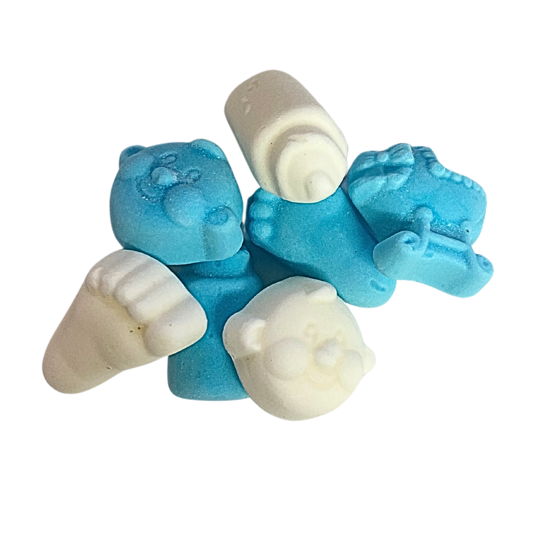 Candycrave Baby Blue & White Foam Mix - 1kg