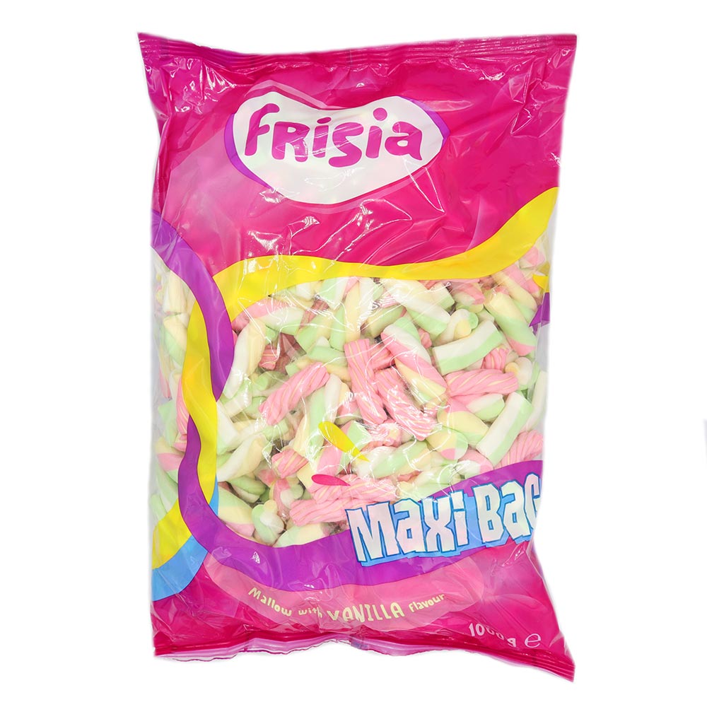 Frisia Assorted Mallow Twist Mix - 1kg