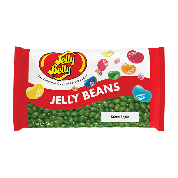 Jelly Belly Green Apple Jelly Beans - 1kg