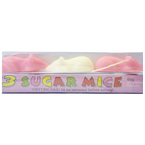 Boynes Sugar Mice Pink & White - 20 x 3pk